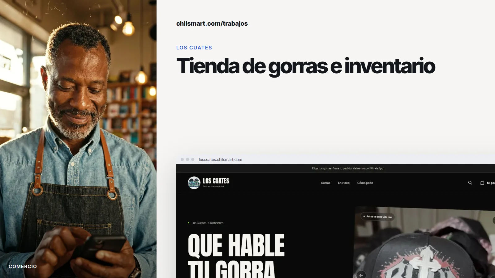 Tienda e inventario · Los Cuates